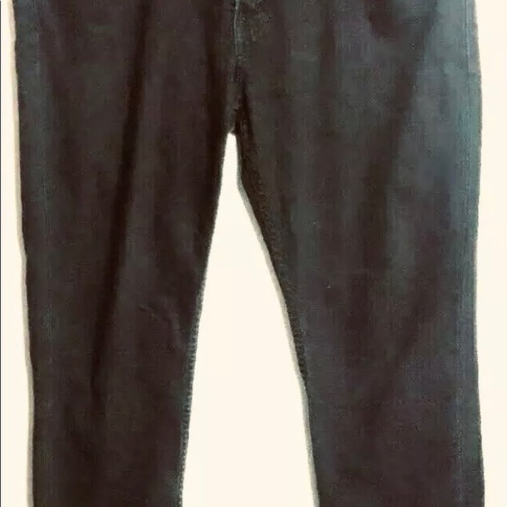 Men Black Levis Jeans Straight 540 Size 33 - Picture 2 of 4
